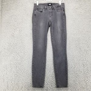 Paige Jeans Womens 27 Verdugo Ankle Smoke Gray Stretch DNM901 Low Rise